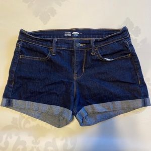 Old Navy Dark-Wash Jean Shorts